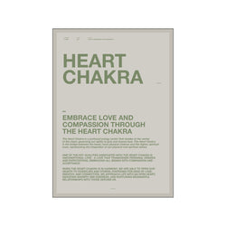 Heart Chakra — Art print by A Love Story by Anne Mark Møller from Poster & Frame