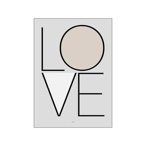 Love — Art print by A Love Story by Anne Mark Møller from Poster & Frame