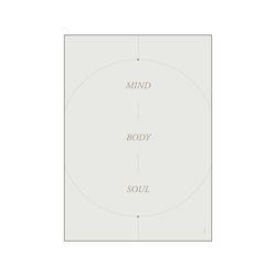 Mind Body soul — Art print by A Love Story by Anne Mark Møller from Poster & Frame