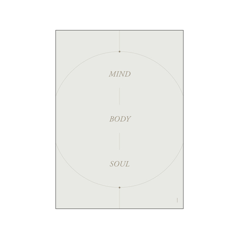 Mind Body soul — Art print by A Love Story by Anne Mark Møller from Poster & Frame