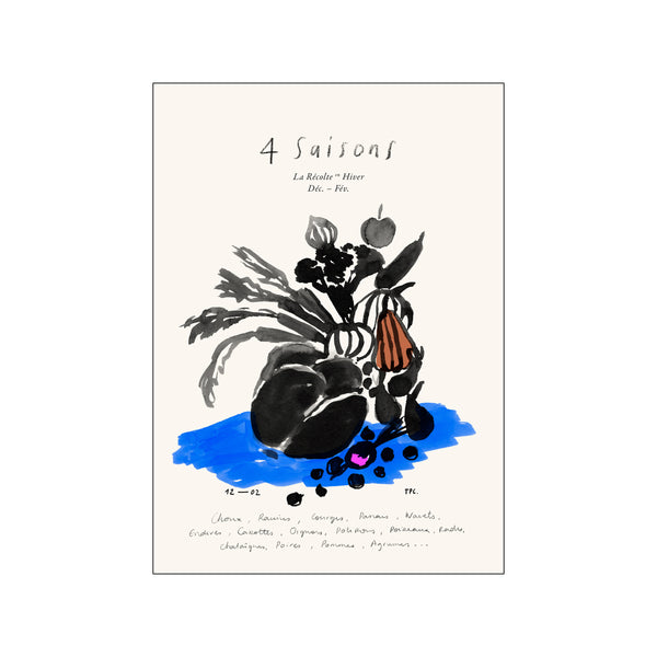 L´Hiver — Art print by The Poster Club x Another Art Project from Poster & Frame