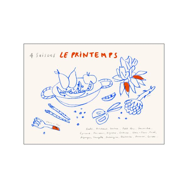 Le Printemps — Art print by The Poster Club x Another Art Project from Poster & Frame