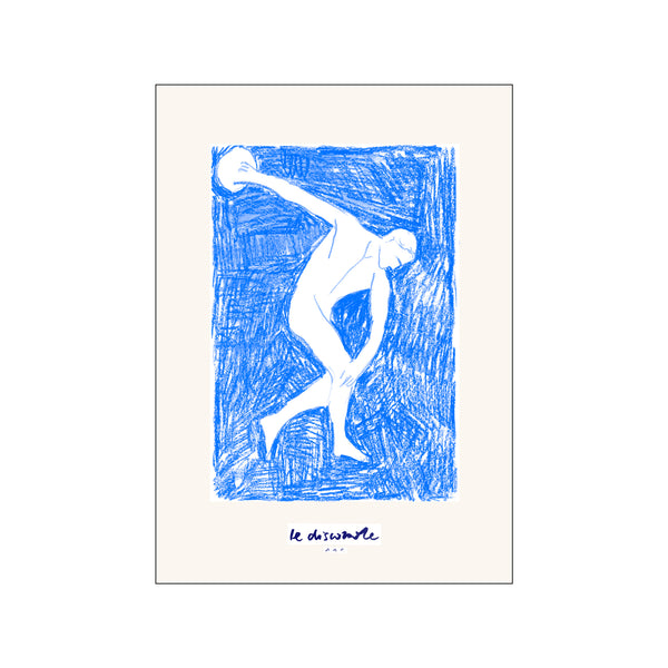 The Athlete — Art print by The Poster Club x Another Art Project from Poster & Frame