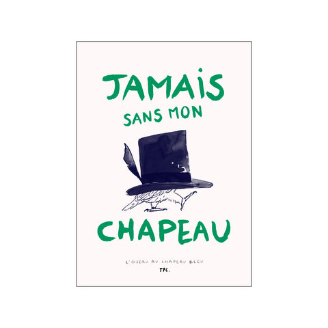 L'Oiseau au Chapeau Bleu — Art print by TPC x Another Art Project from Poster & Frame