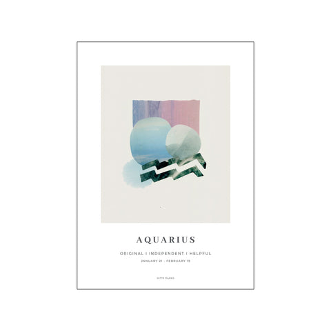 Aquarius — Art print by Ditte Darko from Poster & Frame