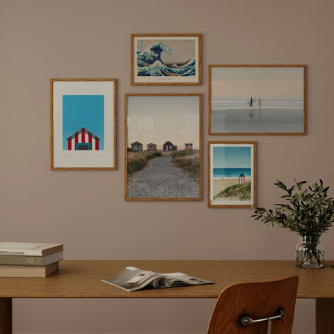 Coastal Summer Art Wall