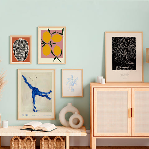 Playful Elegance Art Wall