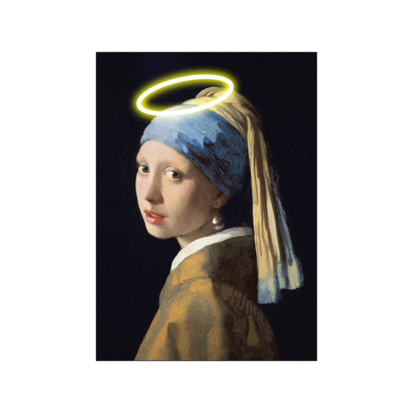 Girl With A Halo — Art print by Artelele from Poster & Frame