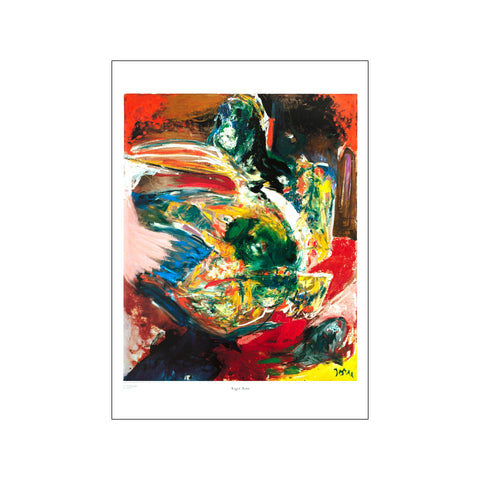 La flemme des flamands enflammés — Art print by Asger Jorn from Poster & Frame