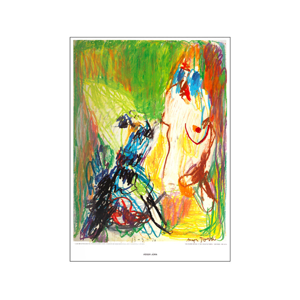 Yves Riviere, Paris 1988 — Art print by Asger Jorn from Poster & Frame