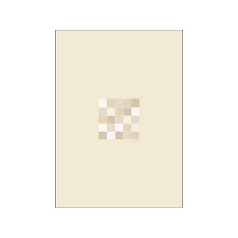 Ästhet - Beige color study — Art print by PSTR Studio from Poster & Frame