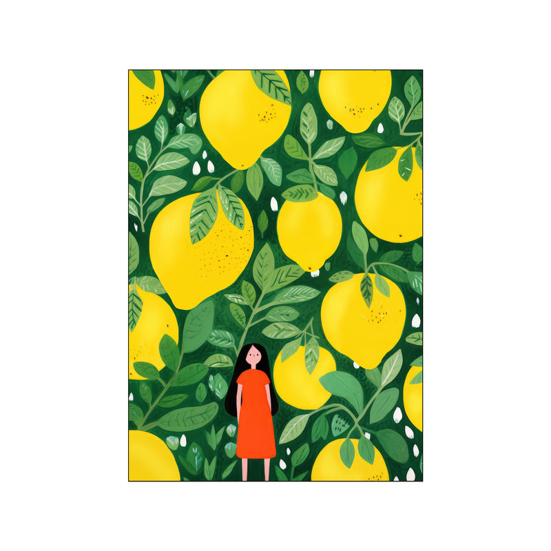 Lemon Garden — Art print by Atelier Imaginare from Poster & Frame