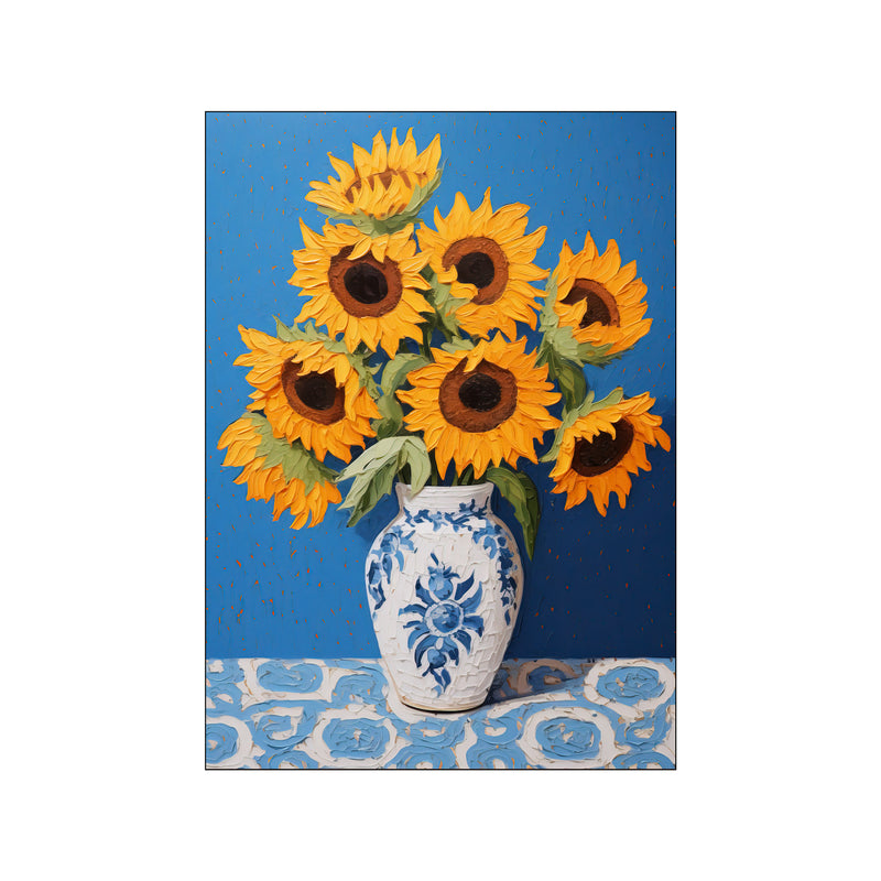 sunflower vase — Art print by Atelier Imaginare from Poster & Frame