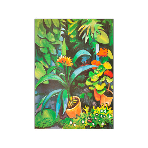 Blumen im Garten — Art print by August Macke from Poster & Frame