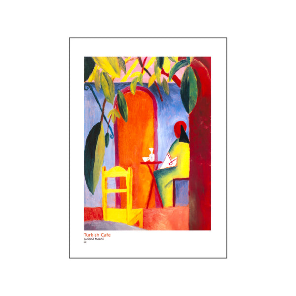 Turkish Cafe — Art print by August Macke from Poster & Frame