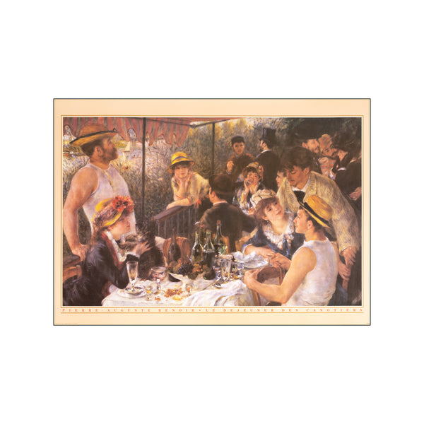 Le Dejeuner des canotiers — Art print by Pierre Auguste Renoir from Poster & Frame