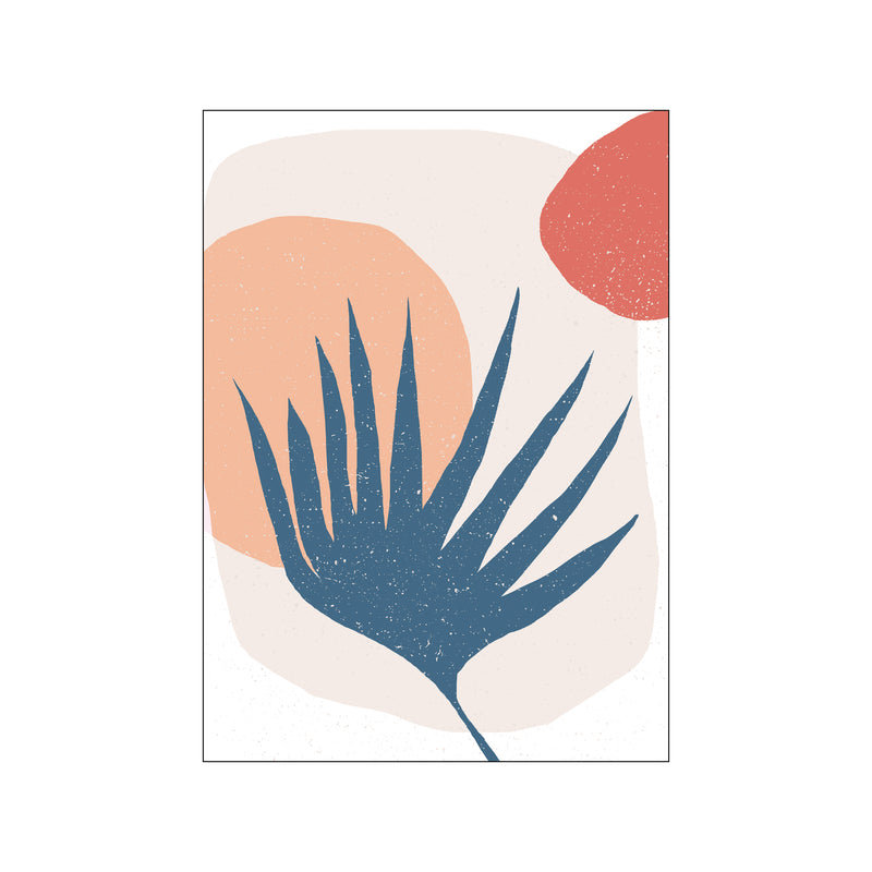 Palm Leaf and Sun — Art print by Aylin Demir from Poster & Frame