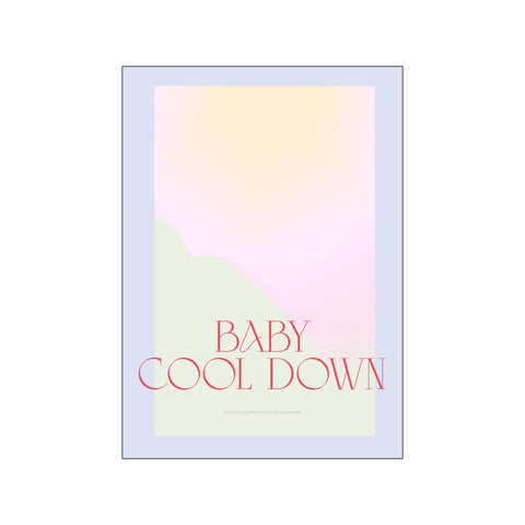 Baby Cool Down — Art print by Scandiboom from Poster & Frame