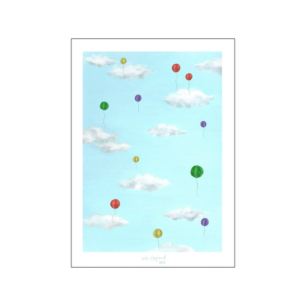 Baby Sky No. 1 — Art print by Lotte Højland from Poster & Frame