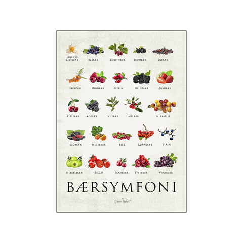 Bærsymfoni — Art print by Simon Holst from Poster & Frame