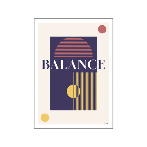 Balance — Art print by Pincely from Poster & Frame