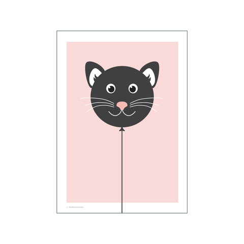 Balloon Animals Cat — Art print by Wonderhagen from Poster & Frame