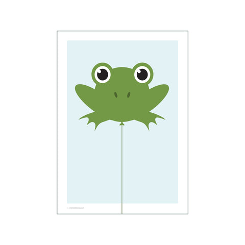 Balloon Animals Frog — Art print by Wonderhagen from Poster & Frame