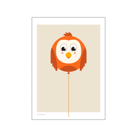 Balloon Animals Owl — Art print by Wonderhagen from Poster & Frame