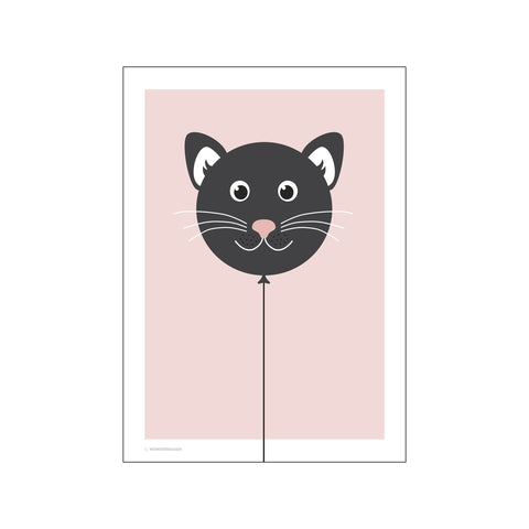 Balloon Animals Cat — Art print by Wonderhagen from Poster & Frame