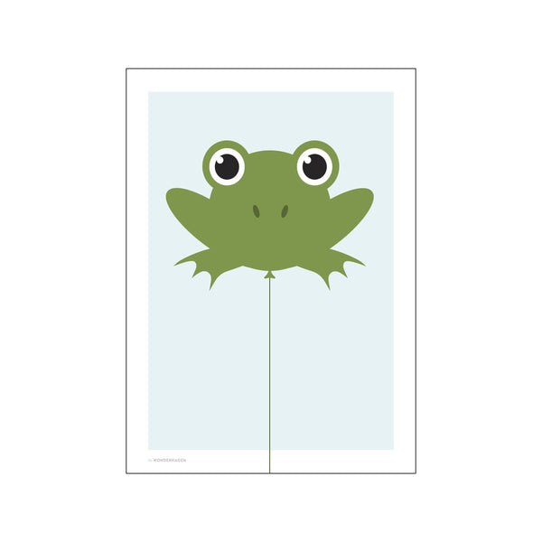 Balloon Animals Frog — Art print by Wonderhagen from Poster & Frame