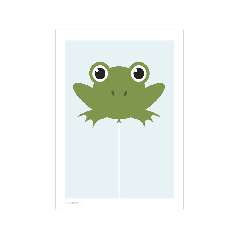 Balloon Animals Frog — Art print by Wonderhagen from Poster & Frame