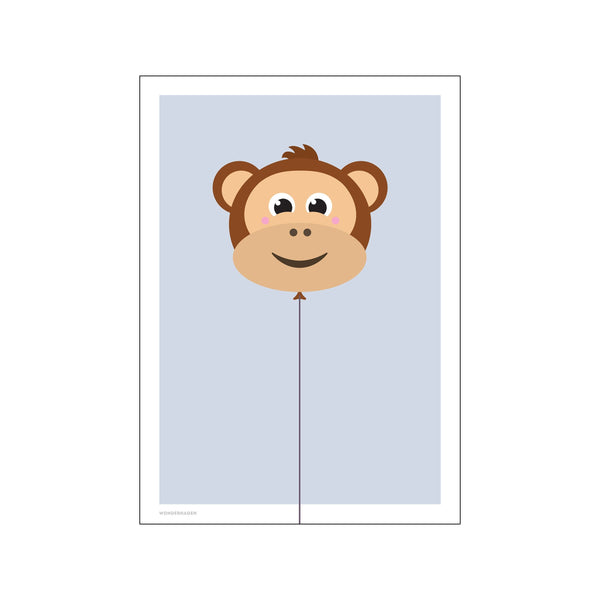 Balloon Animals Monkey — Art print by Wonderhagen from Poster & Frame