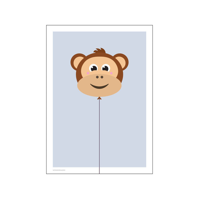 Balloon Animals Monkey — Art print by Wonderhagen from Poster & Frame