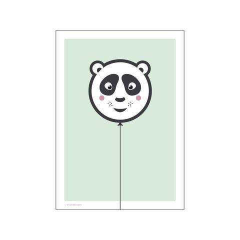 Balloon Animals Panda — Art print by Wonderhagen from Poster & Frame