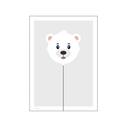 Balloon Animals Polar Bear — Art print by Wonderhagen from Poster & Frame