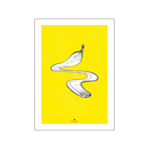 Distorted Banana — Art print by Different Studio from Poster & Frame