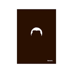 Barack - Black — Art print by Mugstars CO from Poster & Frame