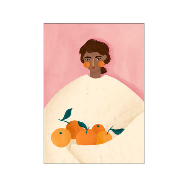The Woman With the Oranges — Art print by Bea Muller from Poster & Frame
