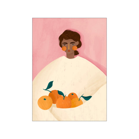 The Woman With the Oranges — Art print by Bea Muller from Poster & Frame