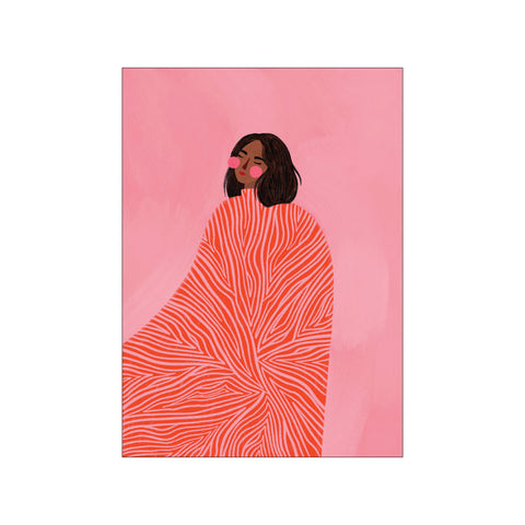 The Woman With the Swirls — Art print by Bea Muller from Poster & Frame