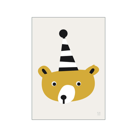 Bear Portrait — Art print by KAI Copenhagen from Poster & Frame