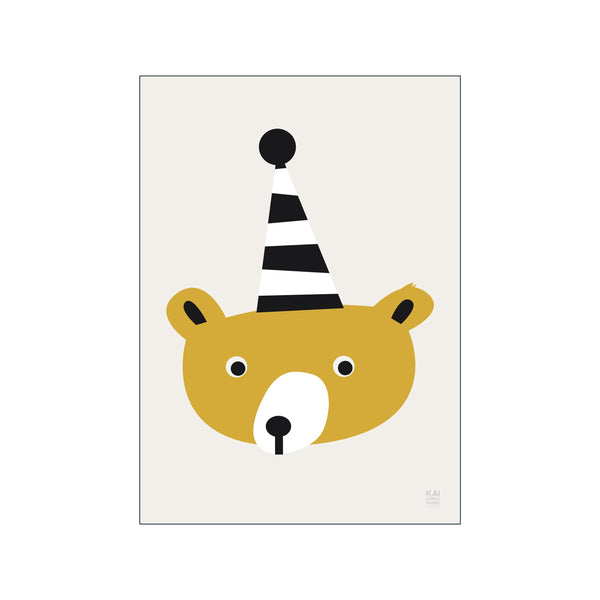 Bear Portrait — Art print by KAI Copenhagen from Poster & Frame