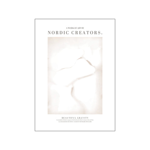 Beautiful Gravity — Art print by Nordic Creator from Poster & Frame