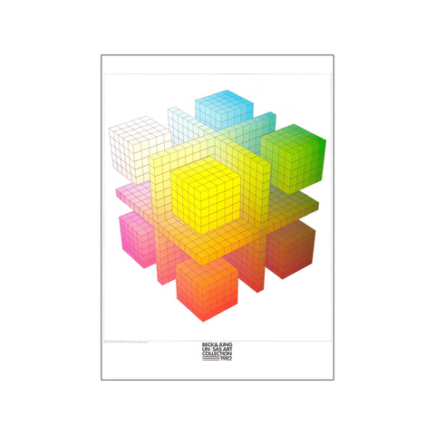 Criss-Cross — Art print by Beck & Jung from Poster & Frame