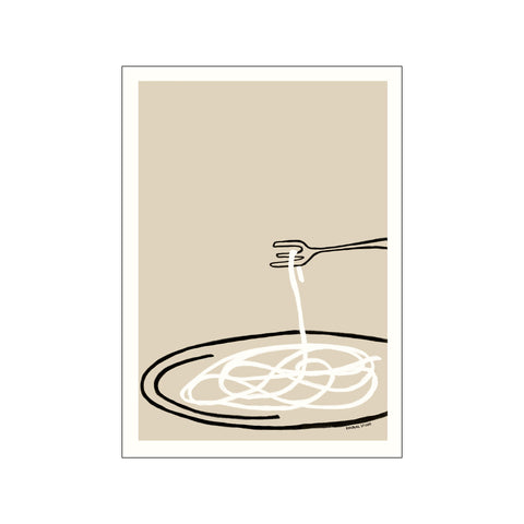 Beige Pasta — Art print by Engberg Studio from Poster & Frame