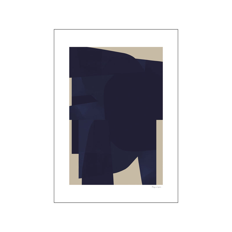 Blue — Art print by The Poster Club x Berit Mogensen Lopez from Poster & Frame
