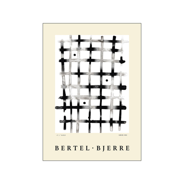 Grid 01 — Art print by The Poster Club x Bertel Bjerre from Poster & Frame