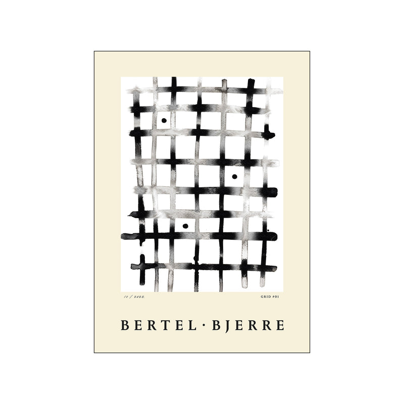 Grid 01 — Art print by The Poster Club x Bertel Bjerre from Poster & Frame