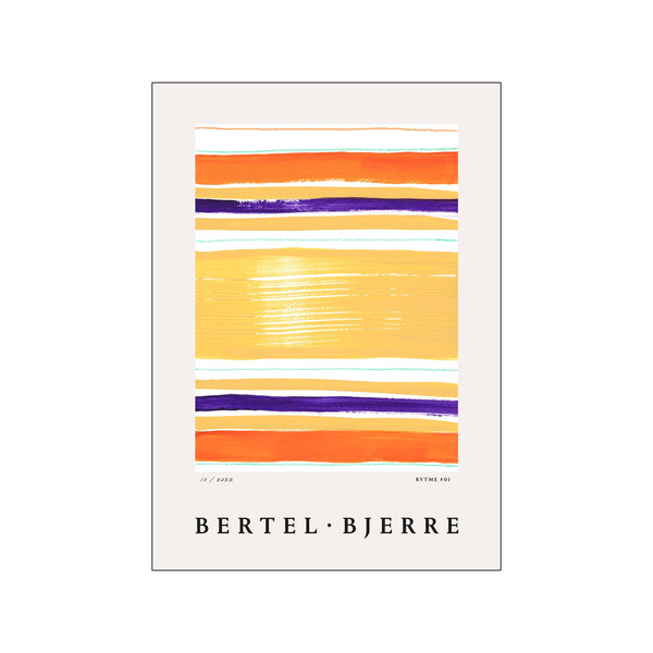 Rytme 01 — Art print by The Poster Club x Bertel Bjerre from Poster & Frame