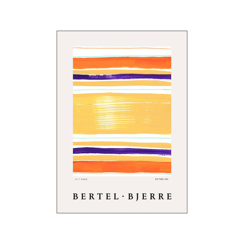 Rytme 01 — Art print by The Poster Club x Bertel Bjerre from Poster & Frame